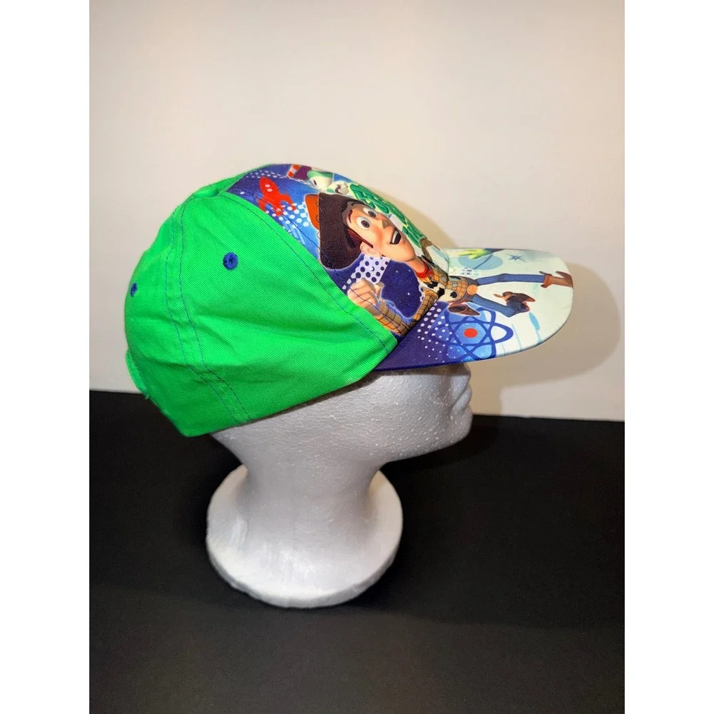 Disney Pixar Toy Story Kids Snapback Hat Woody Buzz Lightyear To Infinity Green